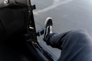 Jeep Wrangler Foot Pegs - Front + Rear - DV8 Offroad - Hinged, Anti-slip Pedal - `07-`23